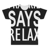frankie says relax retro vintage All Over Men's T-shirt