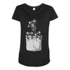 pocket koala bears Maternity Scoop Neck T-shirt