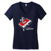 a unique relationship Women's V-Neck T-Shirt