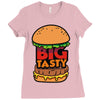 big tasty Ladies Fitted T-Shirt