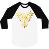 Phoenix Tribal Bird 3/4 Sleeve Shirt