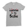 Minnie is my Bestie Ladies Fitted T-Shirt