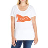 go flag Ladies Curvy T-Shirt