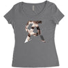 Canelo Alvarez Women's Triblend Scoop T-shirt