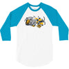friendly kitty 3/4 Sleeve Shirt