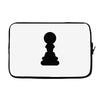 Chess King and Pawn Laptop sleeve