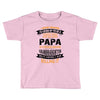 Super Cool Papa Of A Freaking Awesome Granddaughter Toddler T-shirt