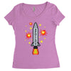 apollo 11 Women's Triblend Scoop T-shirt