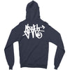 i am sloth back Zipper Hoodie