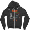 back to the future Zipper Hoodie