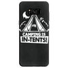 white ink camping is in tents funny Samsung Galaxy S8