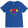 Rainbow LGBT Diamond V-Neck Tee