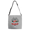 friend francesco bernoulli Adjustable Strap Totes