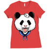 panda sailor Ladies Fitted T-Shirt