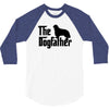 the dogfather cavalier king charles spaniel 3/4 Sleeve Shirt