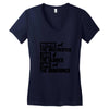 rescue save love Women's V-Neck T-Shirt