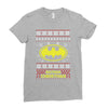 batman christmas Ladies Fitted T-Shirt