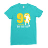 go! go! go! batle royal gaming Ladies Fitted T-Shirt