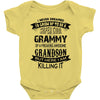 Super Cool Grammy Of A Freaking Awesome Grandson Baby Onesie