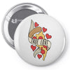 true love pizza slice Pin-back button