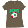 mexico soccer Ladies Fitted T-Shirt