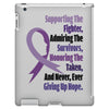 supporting the fighter, admiring the survivors, honoring the taken iPad 3 and 4 Case