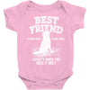 Best Friend Golden Baby Bodysuit