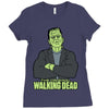 old school zombie Ladies Fitted T-Shirt