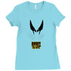 the men the legd Ladies Fitted T-Shirt