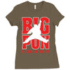 big pun yeeeh baby graphic Ladies Fitted T-Shirt