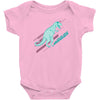 ask me about dinosaurs Baby Bodysuit
