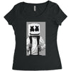 man Women's Triblend Scoop T-shirt
