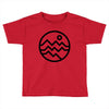 mountain bold (for light) Toddler T-shirt