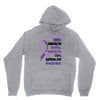 supporting the fighter, admiring the survivors, honoring the taken Unisex Hoodie
