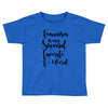 feminism is my second favorite f word Toddler T-shirt