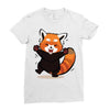 red fox Ladies Fitted T-Shirt
