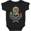 summer skull Baby Bodysuit