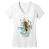 skilfuld Women's V-Neck T-Shirt