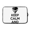 Keep Calm And Hodl Ethereum Laptop sleeve