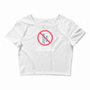 stop the intolerance Crop Top