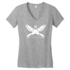 destiny hunter blade dancer   game fan Women's V-Neck T-Shirt