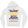 I Never Dreamed I'd Grow Up To Be A Super Cool Mom Of A Freaking Aweso Zipper Hoodie