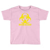 biohazard emo gamer cool rock music Toddler T-shirt