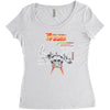back to the future Women's Triblend Scoop T-shirt