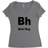 bed hog Women's Triblend Scoop T-shirt