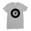 big men knows Ladies Fitted T-Shirt