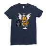 monster i will bee bat Ladies Fitted T-Shirt