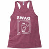 swag switched on Racerback Tank