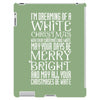 white christmas iPad 3 and 4 Case
