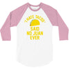 i hate tacos said no juan funny 3/4 Sleeve Shirt